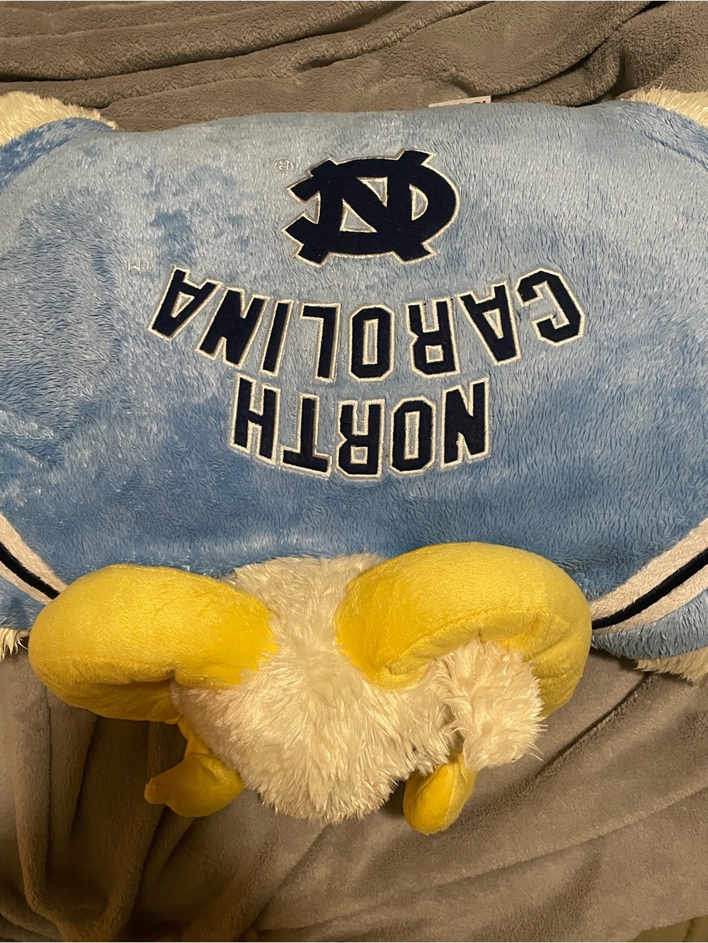 Carolina TarHeels pillow pet